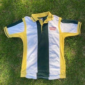 Vintage Electric Cowboy Collared Shirt
